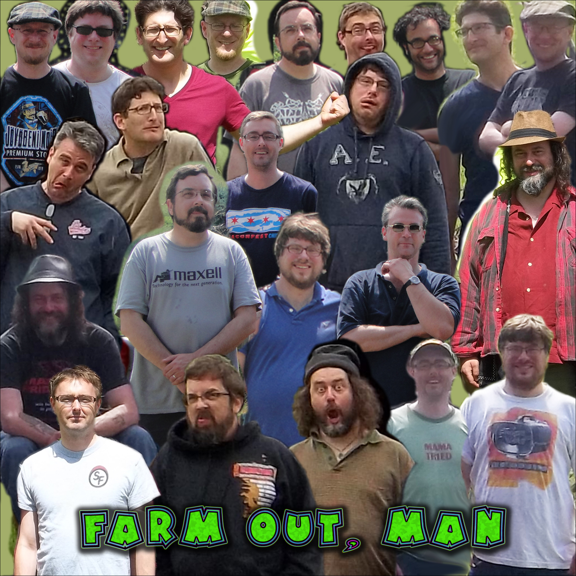 Sheep Fiends - Farm Out, Man! cover art